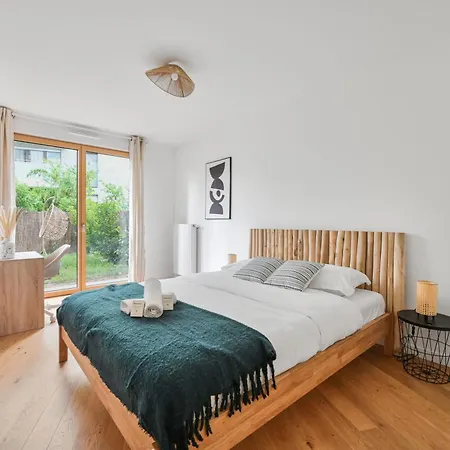 Le Lumina - 6 Pers - Proche Orly - Jardin Apartament *